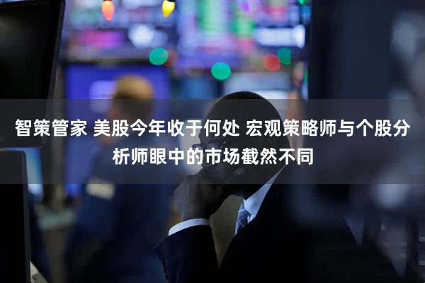 智策管家 美股今年收于何处 宏观策略师与个股分析师眼中的市场截然不同